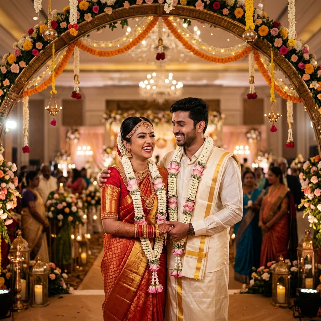 Happy Tamil Couple